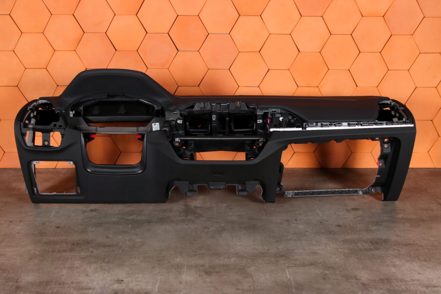 BMW X3 G01 X4 G02 LCI originál dashboard instrument panel console leather grey NIC