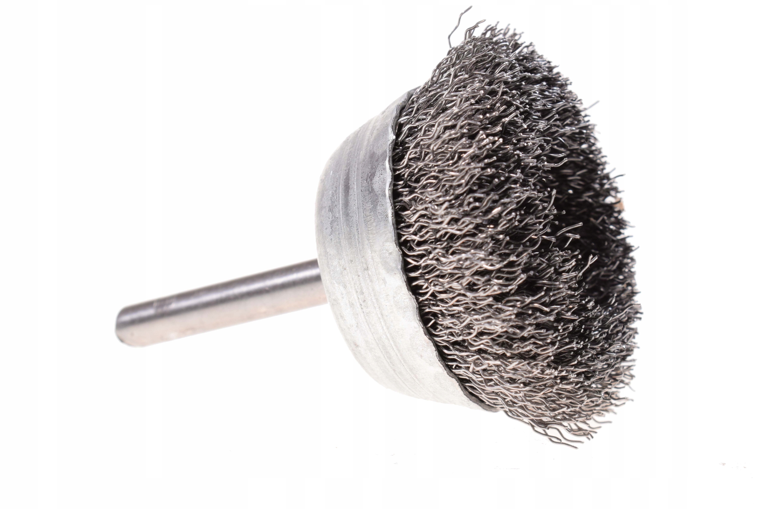 SZCZOTKA DOCZOŁOWA DRUCIANA NA WIERTARKE FI 60MM