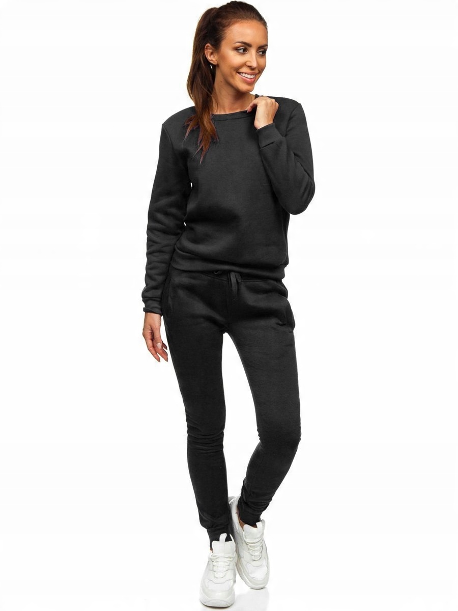 

Dres Damski Komplet Dresowy Czarny 0001 Denley_l