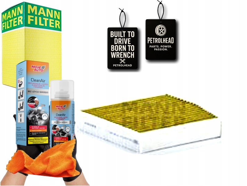 Filtr Kabinový Mercedes W176 W246 A B-class 11- Frec #Petrolhead Pro+ Kit9