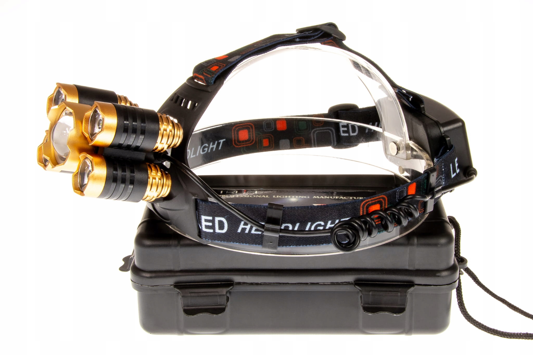 Latarka Czołowa TRLIFE T6 + 4xR2 AUTO - LC026