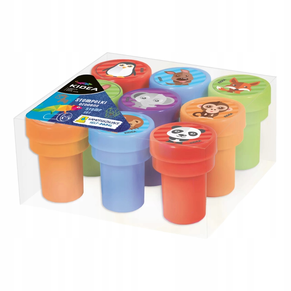 Pieczątki dla dzieci stempelki zwierzątka Kidea Marka Kidea