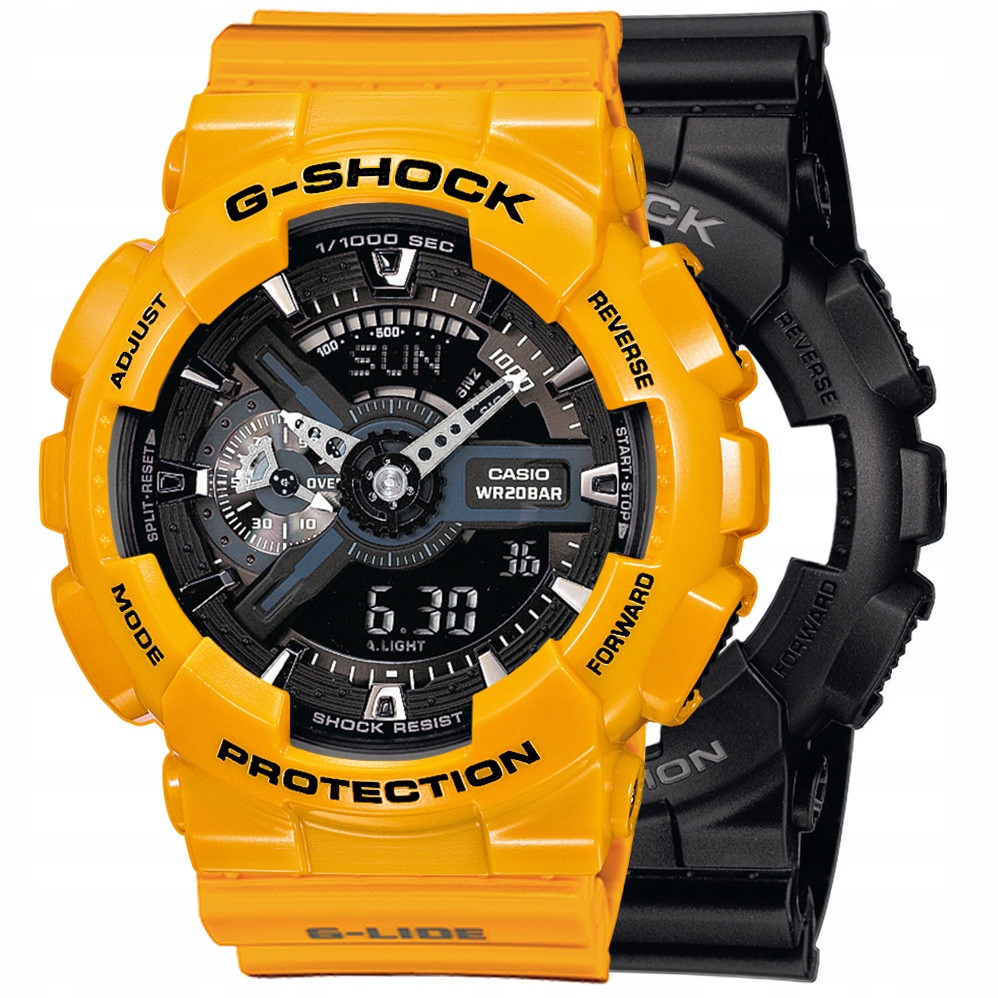 Hodinky Casio G-Shock Set GA-110-1BER Bezel 10347601 Řemínek 10457913