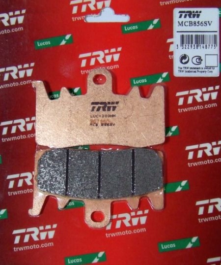 MCB856SV-009 - Колодки Ham передні TRW Triumph 1200 Tiger Explor 16-