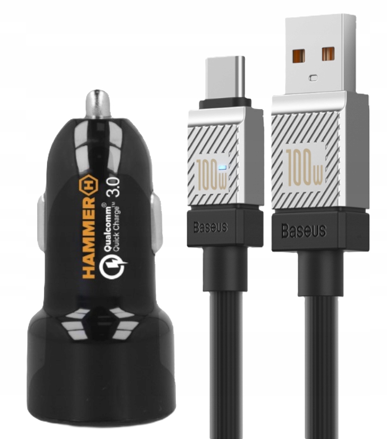 Hammer Car Express Charger Ładowarka Kabel