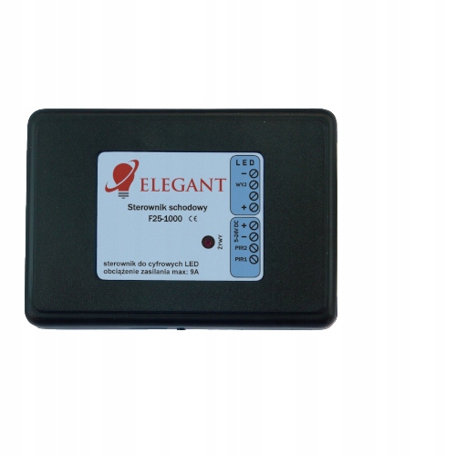 Led schodiskový ovládač F25-1000 pre digitálne pásky Mono