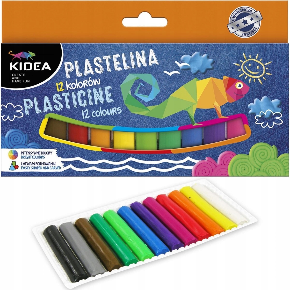 

Plastelina Szkolna Kidea