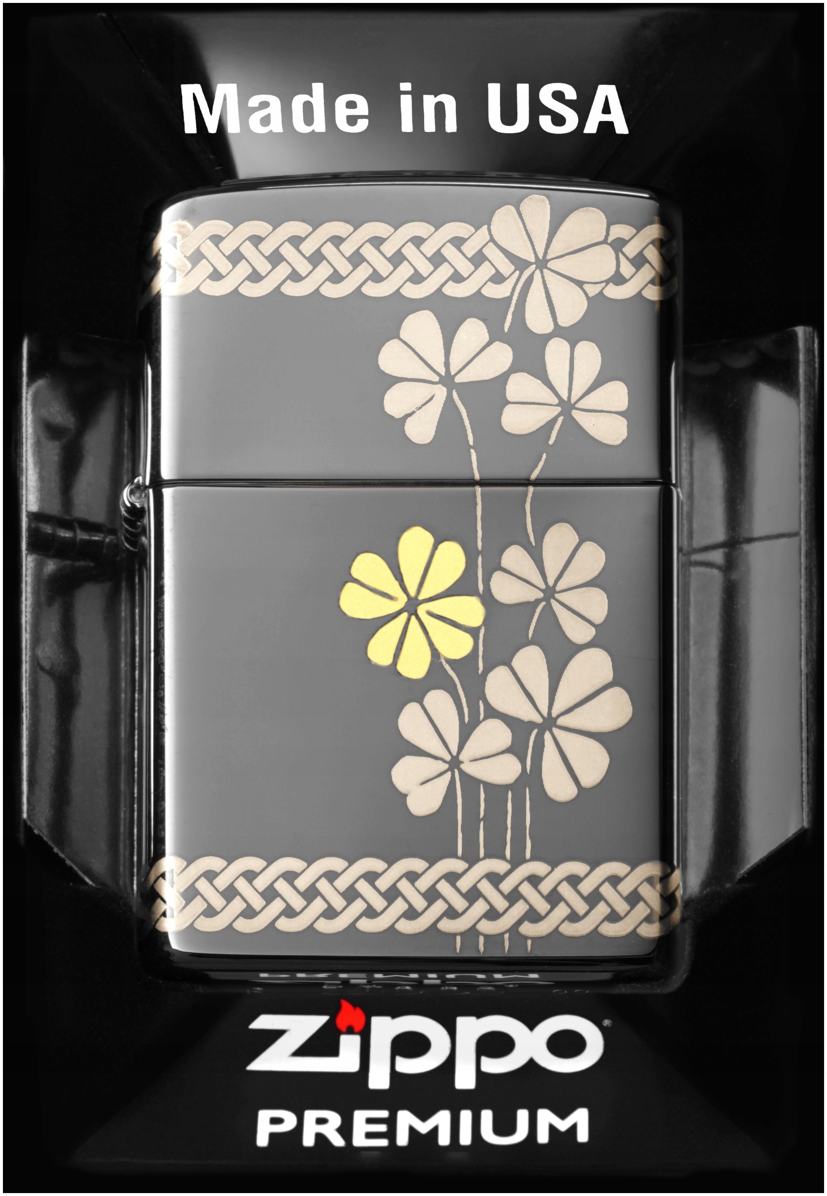 Zapalovač Zippo Clover Design 60006543