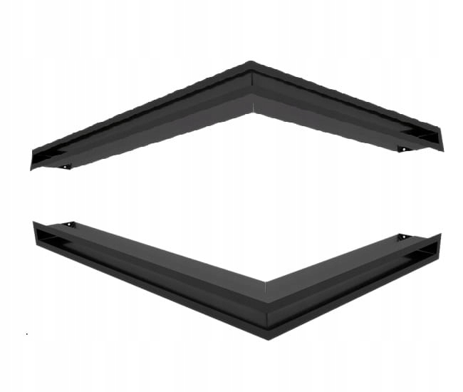 Krbová Mřížka Luft Rohová 766x547x60 2 Ks Pravá Verze Kpl