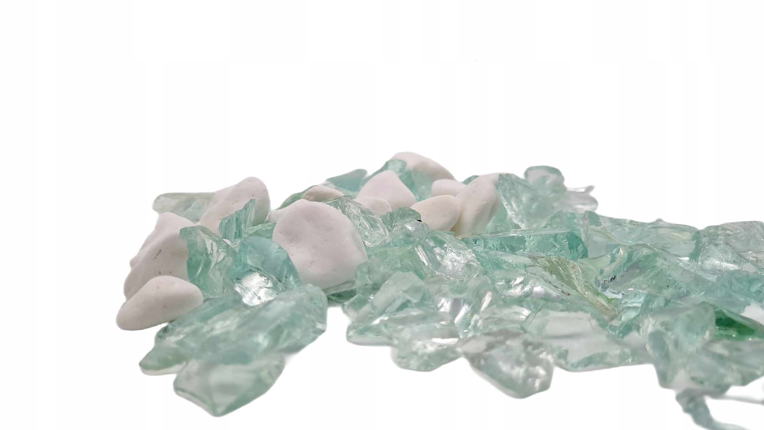 BRYŁY SZKLANE KAMIEŃTURKUSOWY SZKŁO DO GABIONÓW5kg 1-3cm EAN (GTIN) 5905068037874