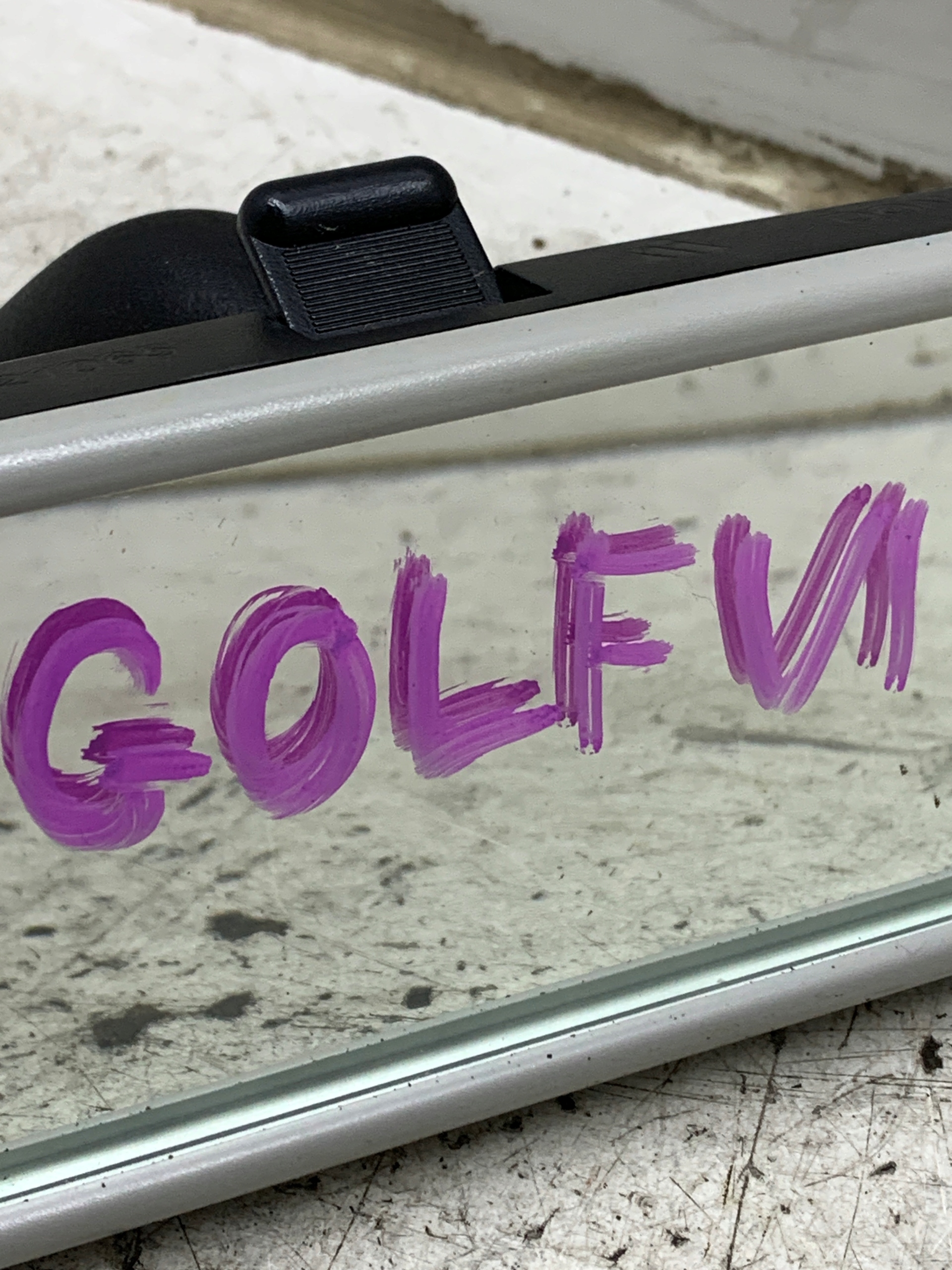 rear-view mirror VW GOLF VI