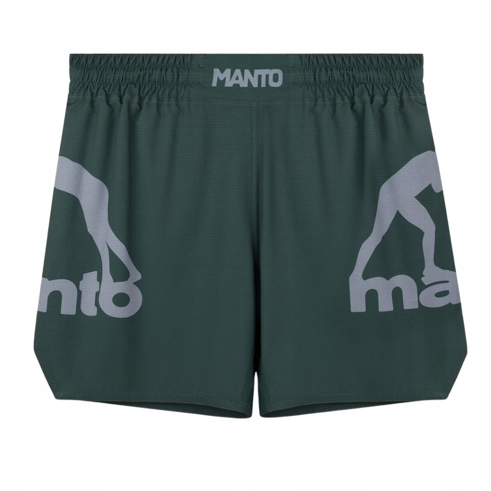Manto Kraťasy kraťasy Logo Dual Zelené XL