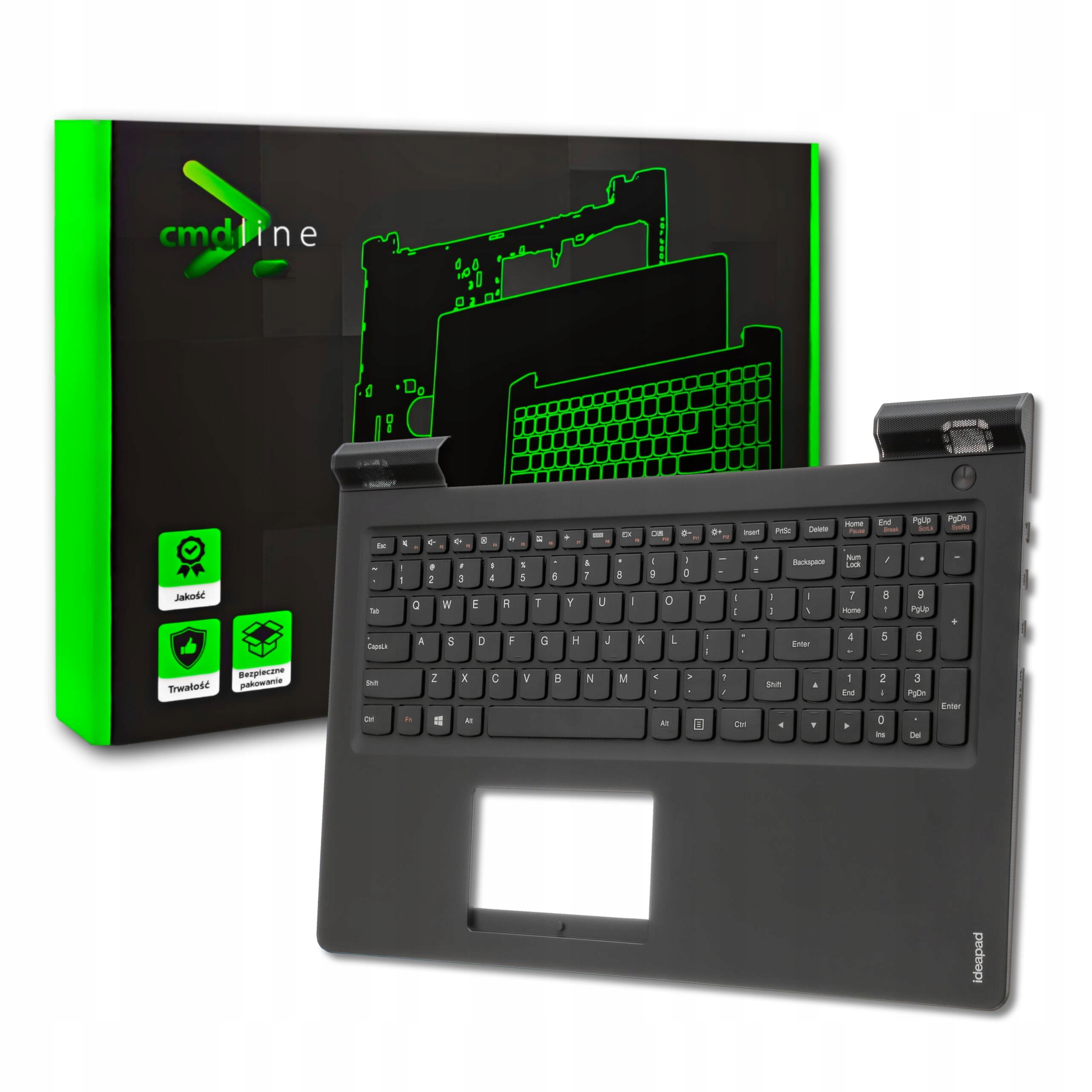 Palmrest Klawiatura Do Lenovo 700-15ISK Blk