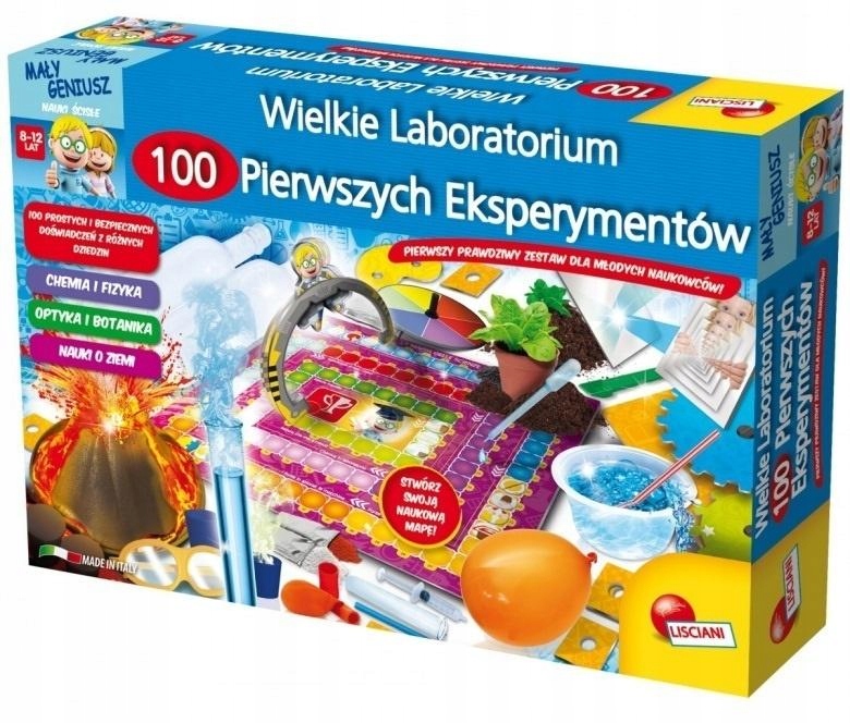 

Wielkie Laboratorium 100 eksperymentów 32433