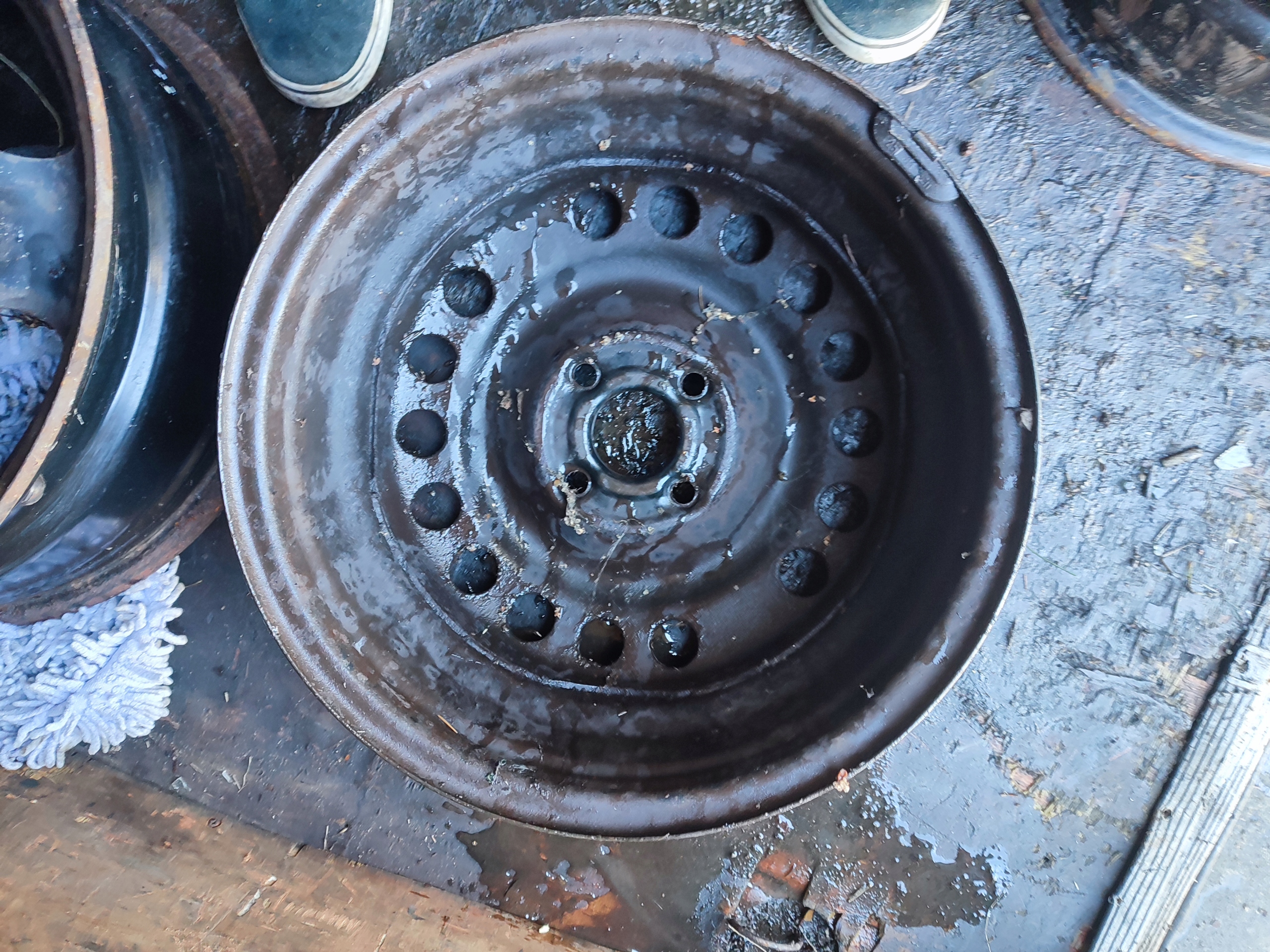 disk stalowa Opel OE 6.0" x 15" 4x100 ET 43 2150159
