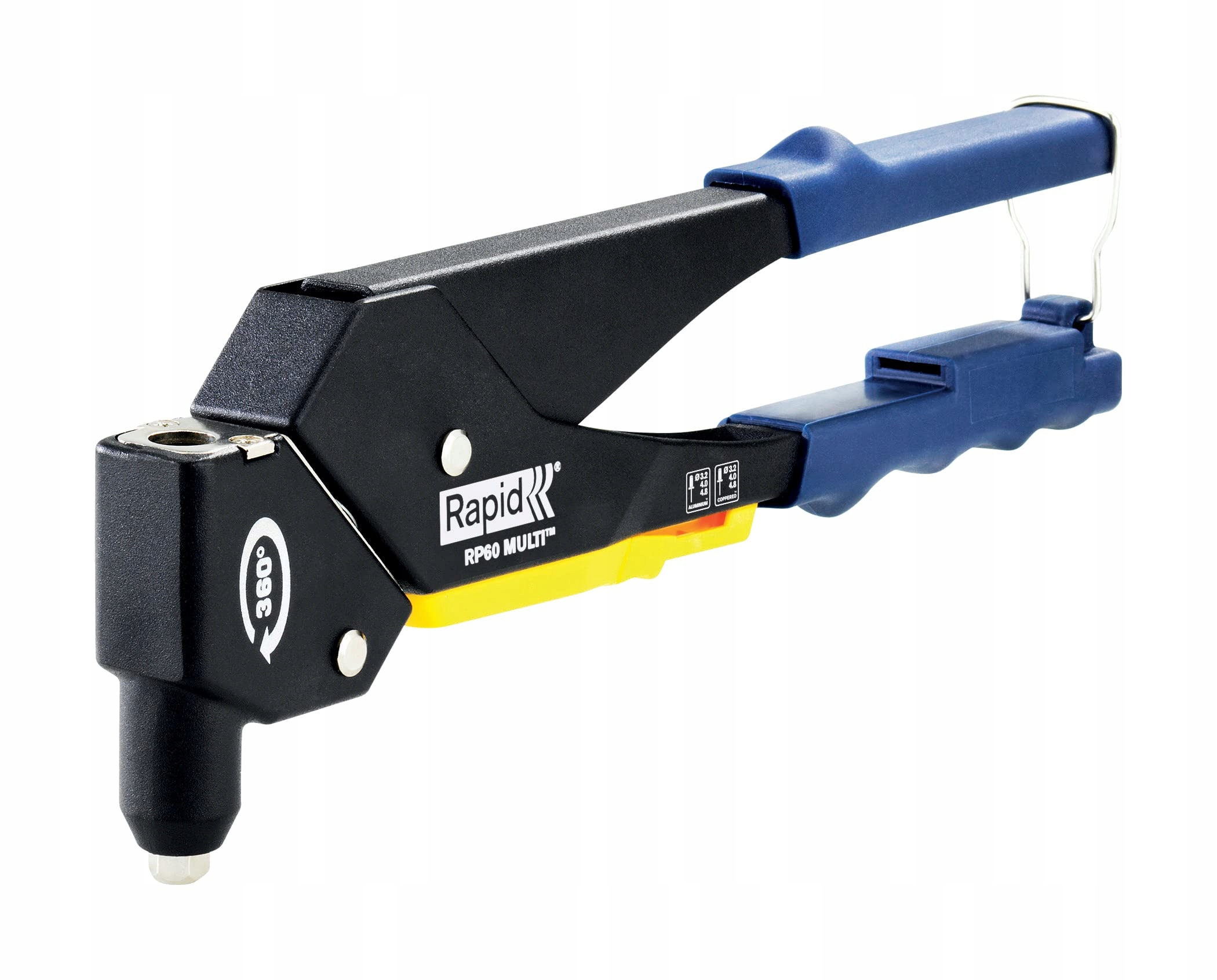 Rapid Szczypce do nitów ślepych RP60 Multi, Zasilanie ręczne