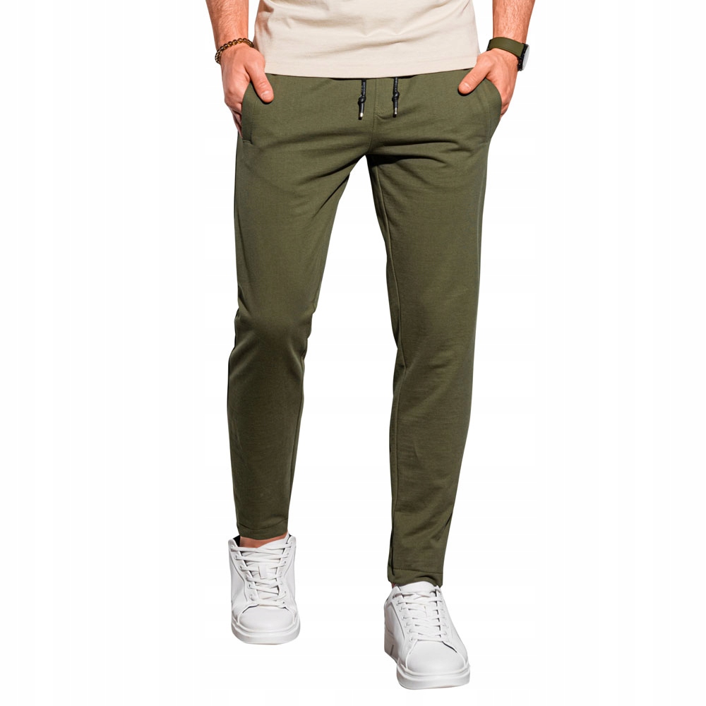 

Spodnie męskie dresowe P950 khaki M