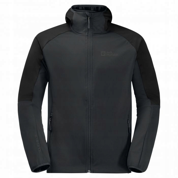 MĘSKA KURTKA SOFTSHELLOWA JACK WOLFSKIN KAPTUR M Rozmiar M
