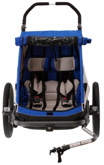 przyczepka rowerowa Kross joy dla 2 dzieci