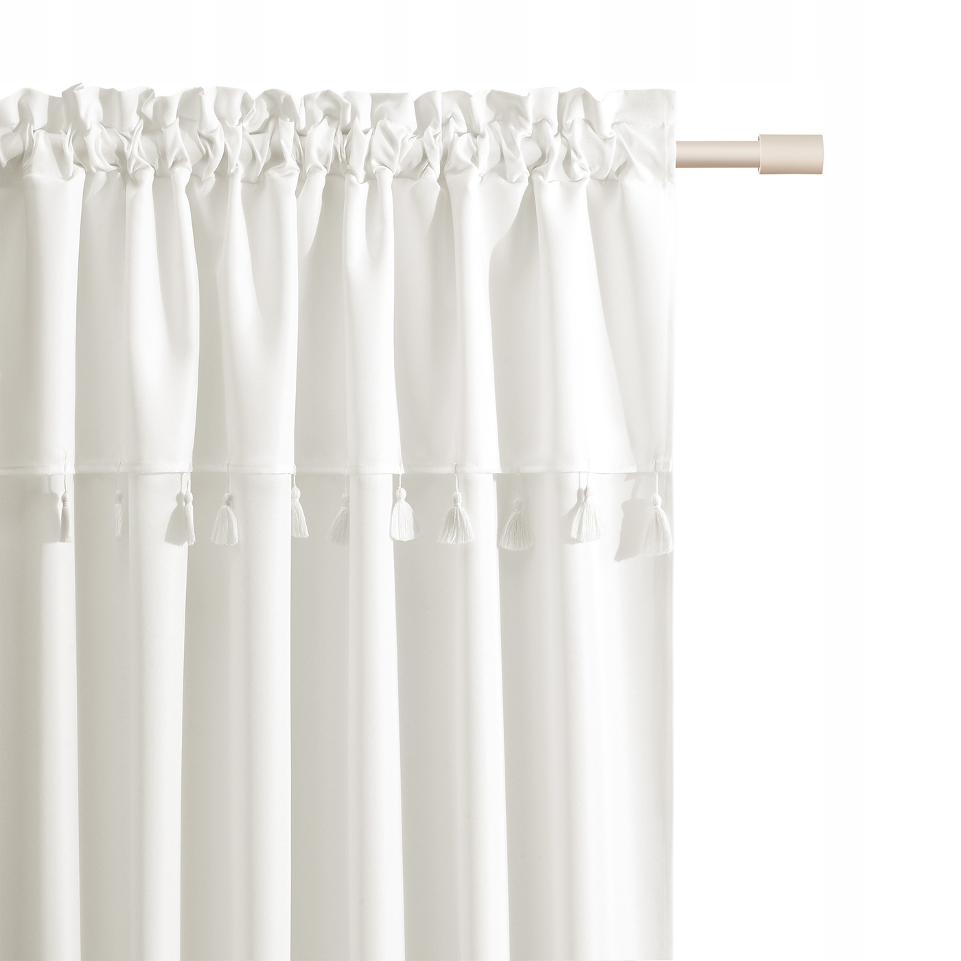 

Zasłona gotowa żabki Astoria 140x250 złamana biel