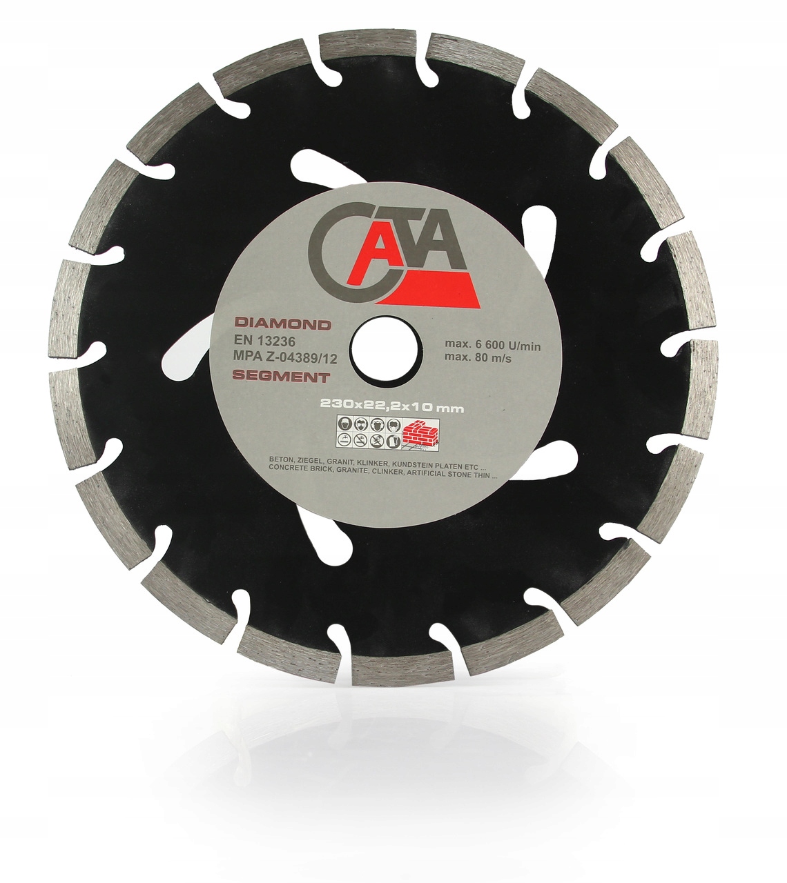

Tarcza Diamentowa Do Betonu Cegły Kostki 230 MM