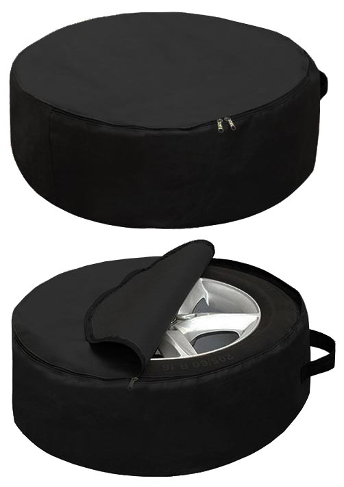 POKROWIEC POKROWCE NA OPONY KOŁA FELGI 4 SZT 13-18 CALI DO GARAŻU ZESTAW 4K Stan opakowania oryginalne