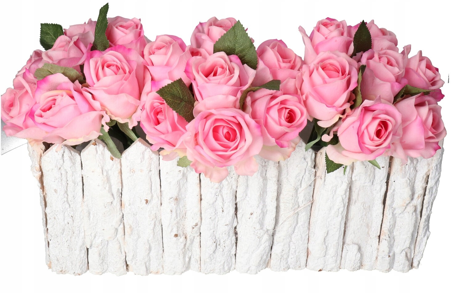 DONICZKA OSŁONKA DREWNIANA DUŻA BIAŁA KORYTKO Marka Deko