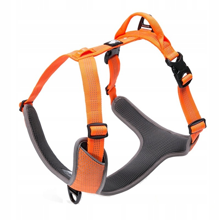 Levně Postroj pro psa Truelove Lumen easy walk XL