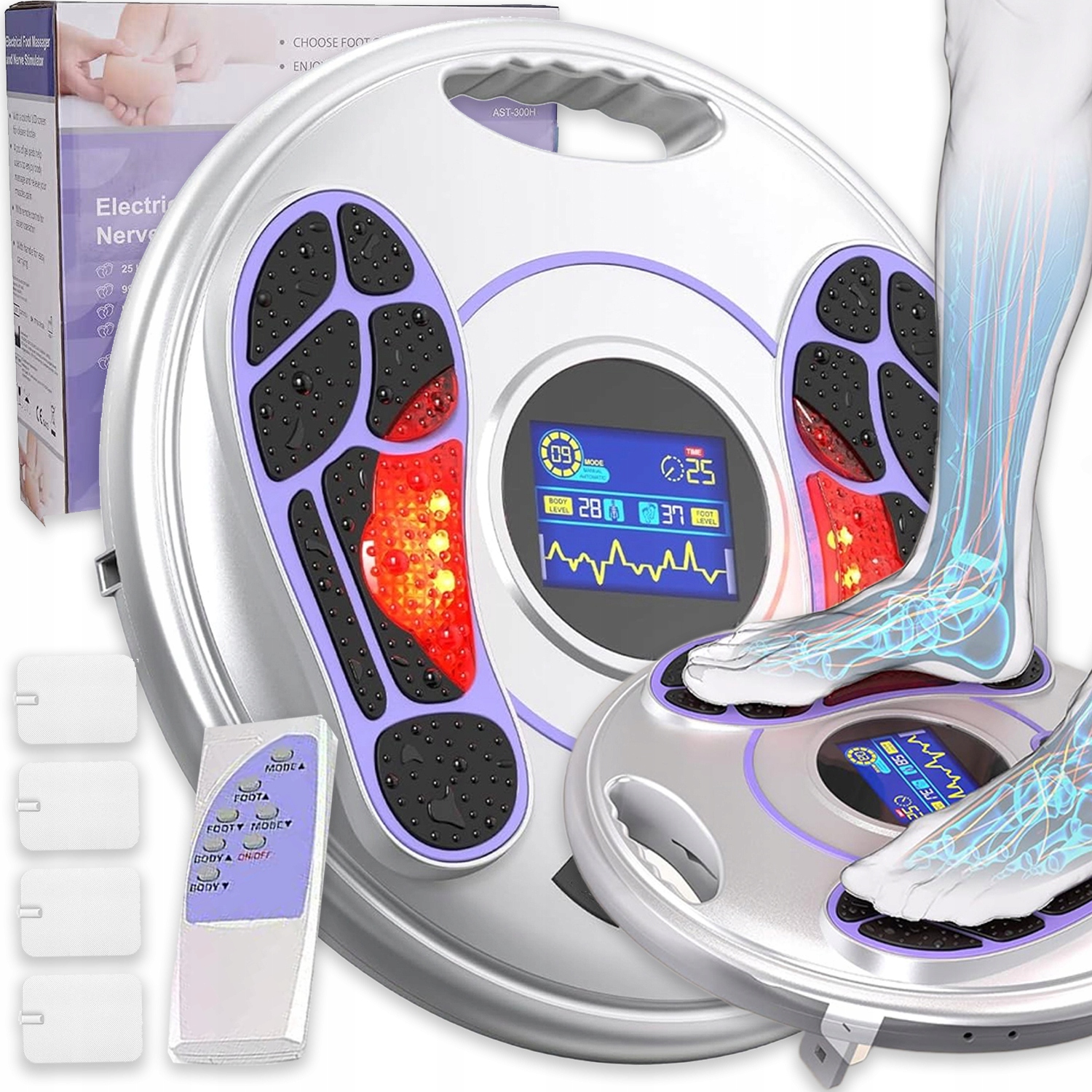 Stymulator Krążenia Krwi Urządzenie Do Masażu Nerwów Stóp Masaż Neuropatia