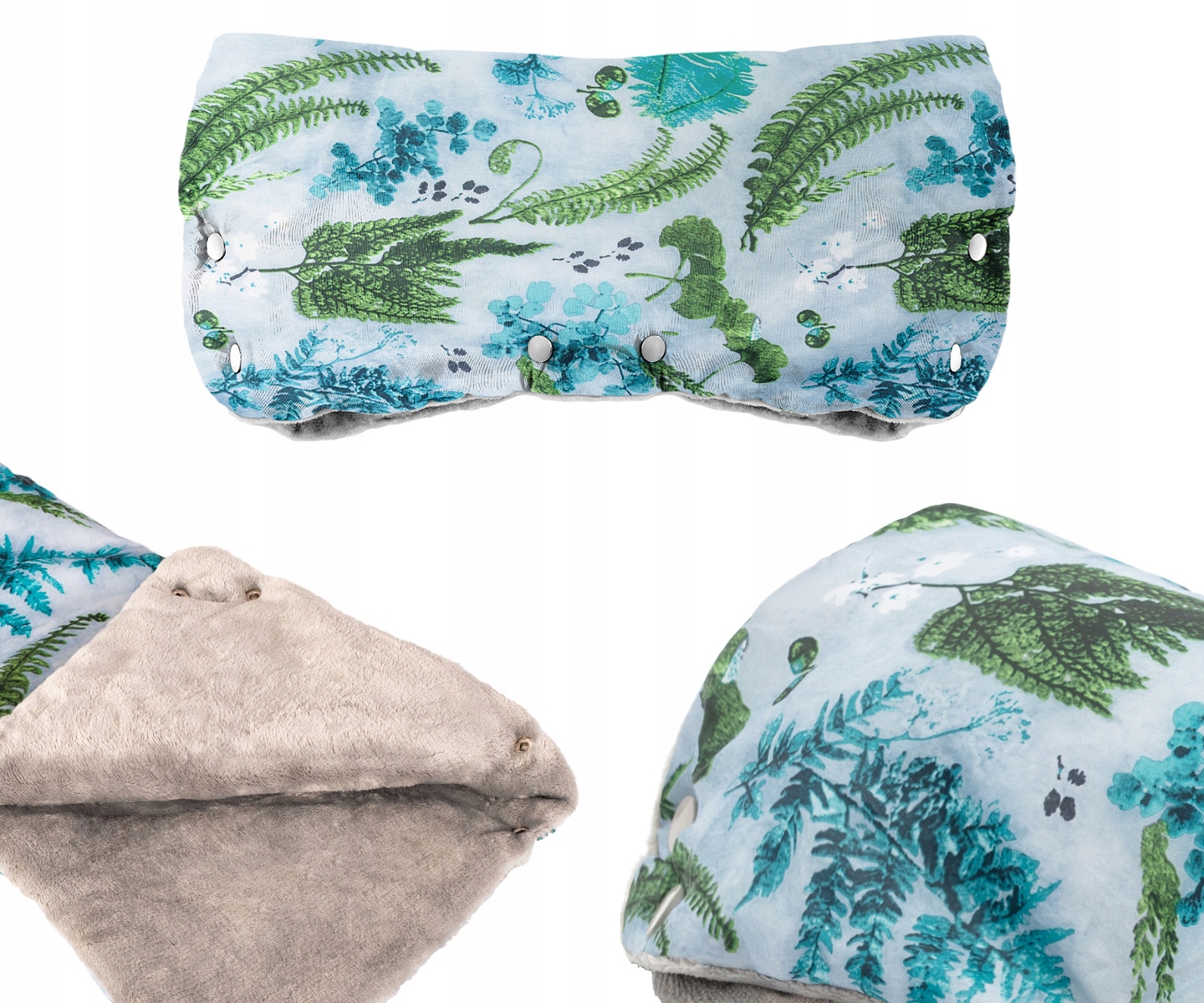 MUFKA NA RĘCE DO WÓZKA RĘKAWICA CIEPŁA Z POLARU WODOODPORNY ŚPIWOREK TUTUMI