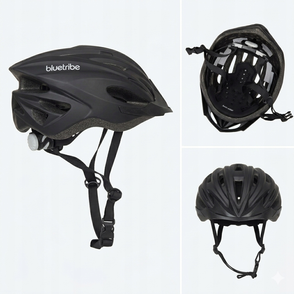 Kask Rowerowy dla Młodzieży/Dorosłych Regulowany Kask na Rolki Hulajnogę