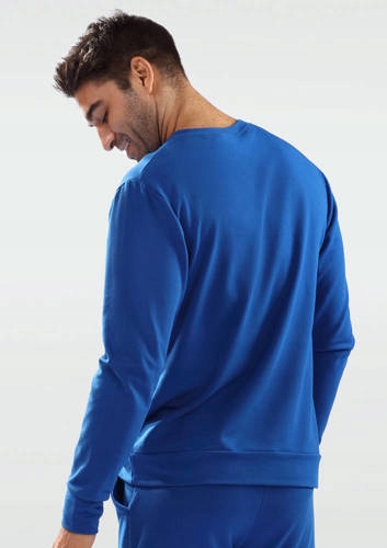 Justin Pánská mikina Dkaren modrá