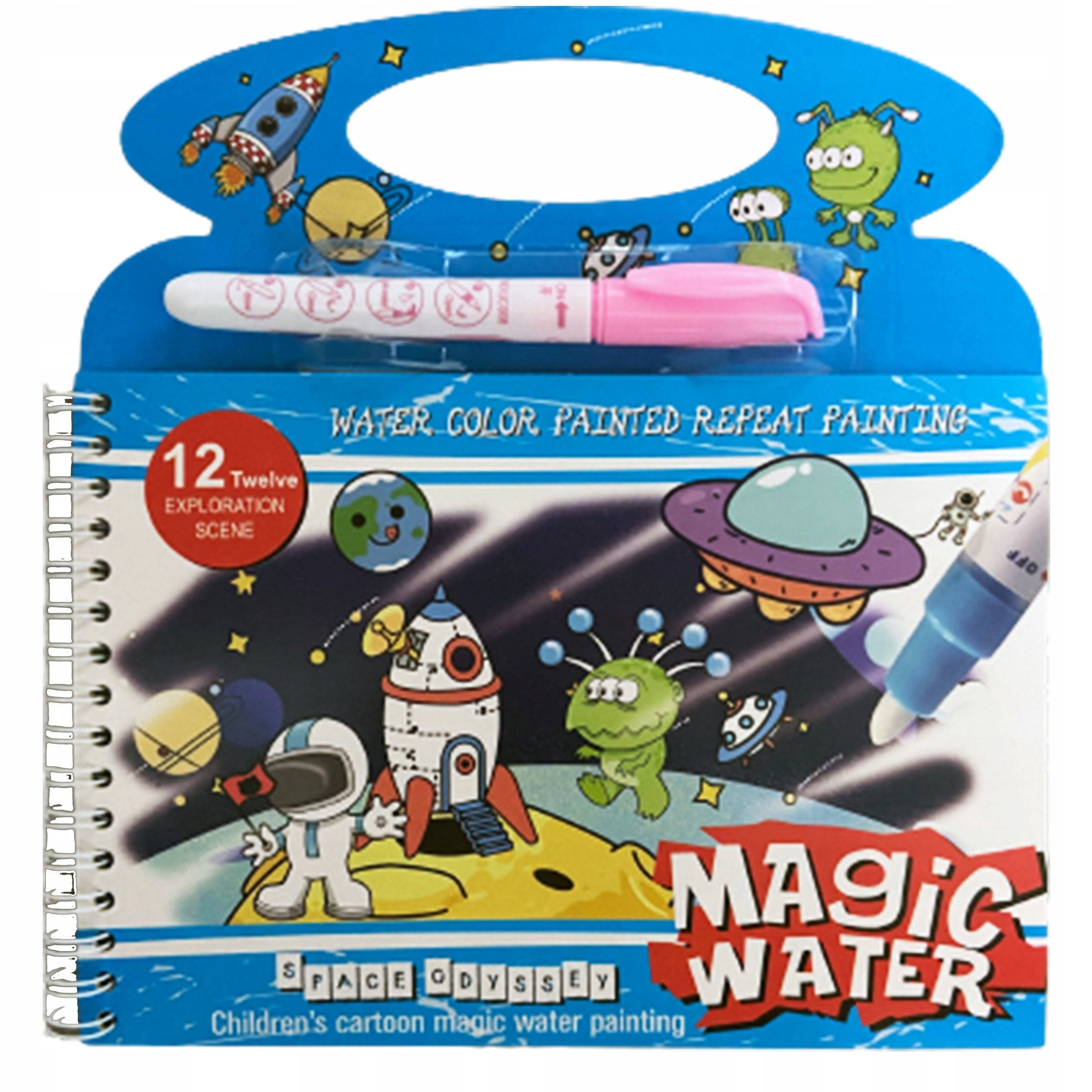 

Kolorowanka Wodna Magiczny Flamaster Kosmos