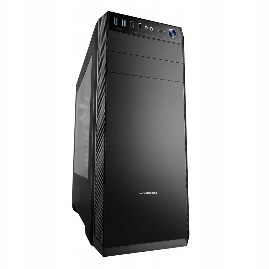 Modecom Počítačová Skříň Oberon Pro Glass Black