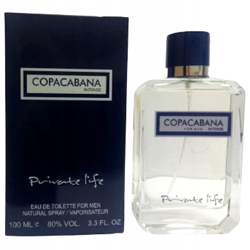 Parfém Copacabana Intense for Men 100 ml. Private Life Edt Toaletní voda