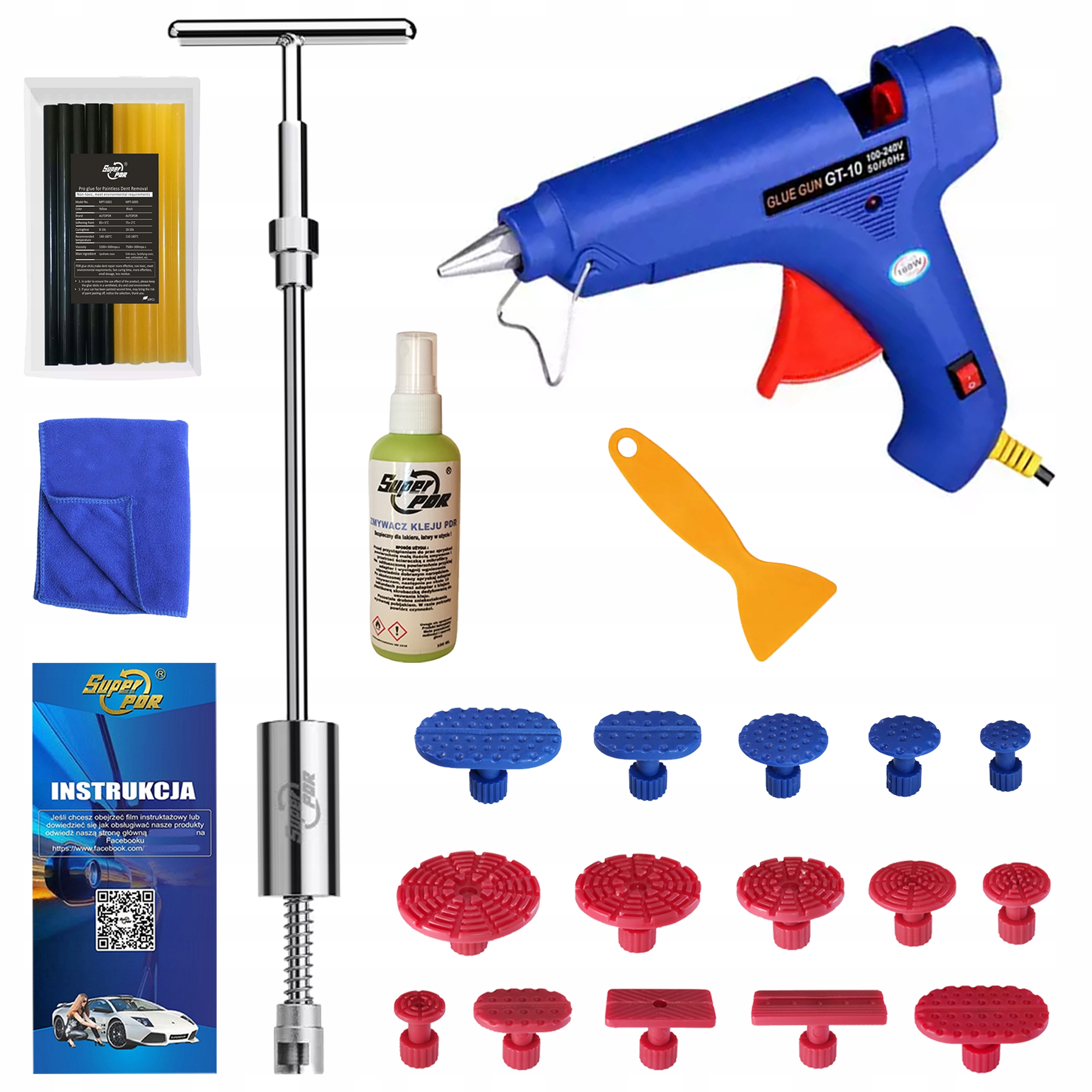 setrvačné kladivo Pdr odstranění promáčklin