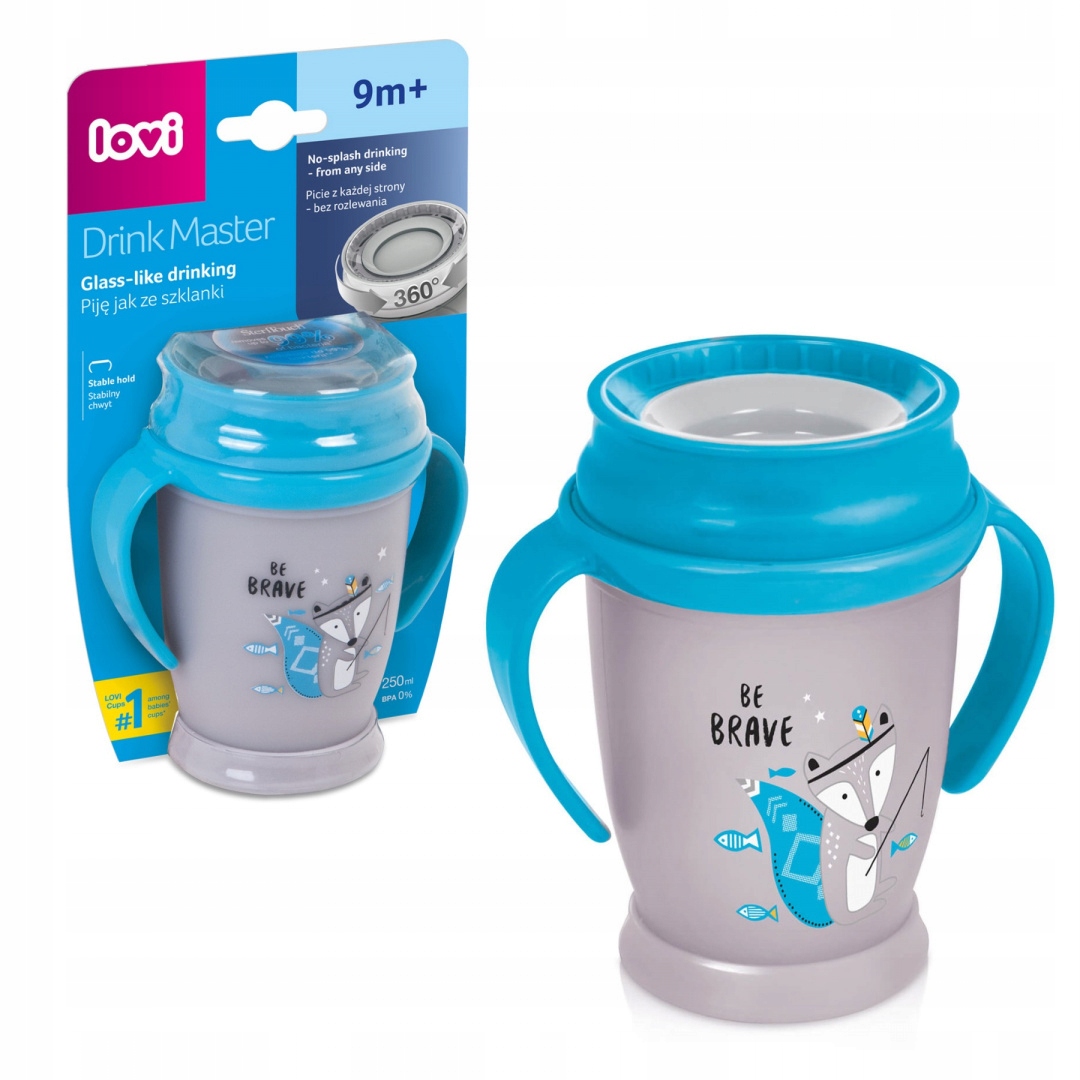 

Lovi Kubek Niekapek 360 Junior 250 ml Uchwyty 12+