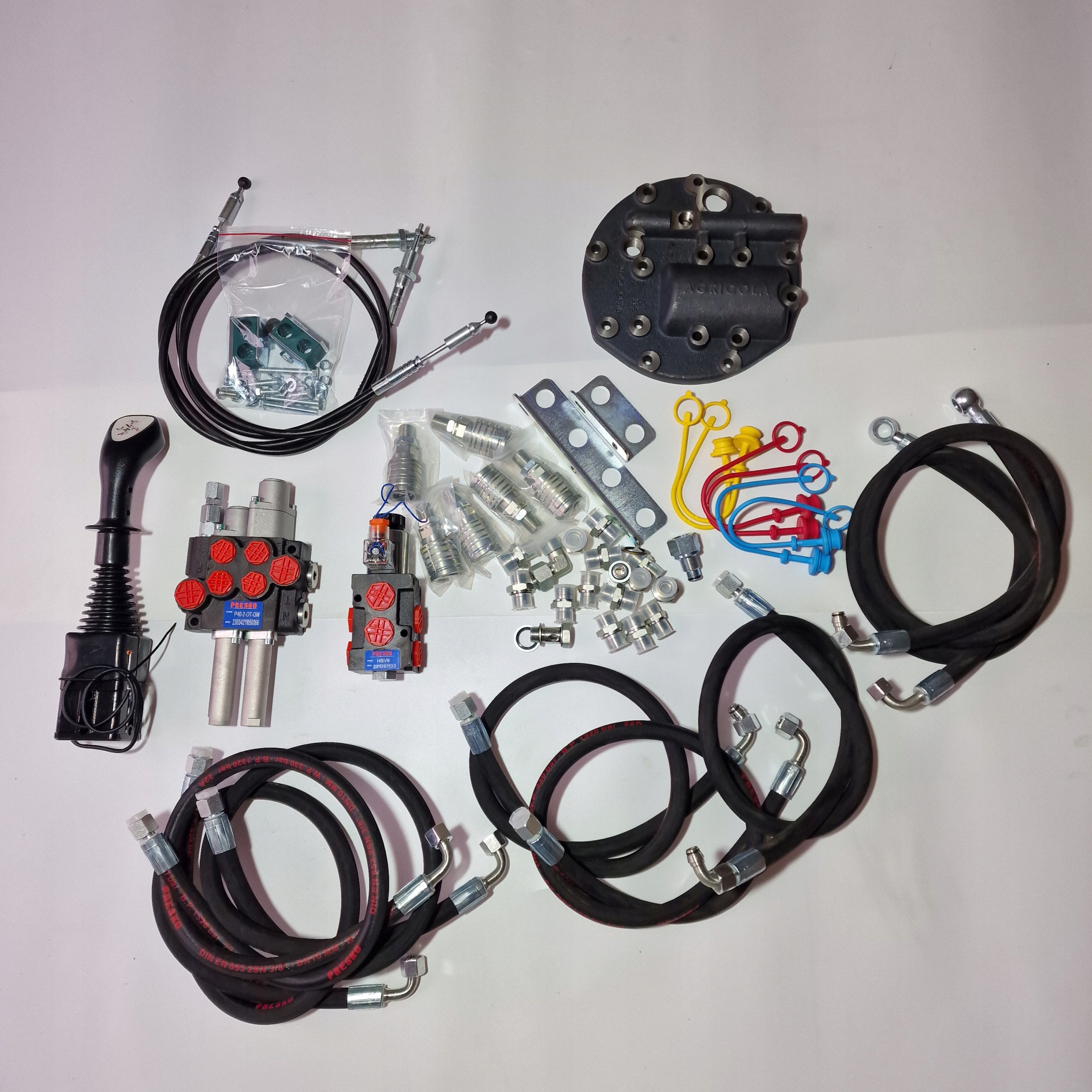 Sada 3 Sekčních Externích Rozdělovačů C-360 Od Krytu Joysticku Až Po Tah