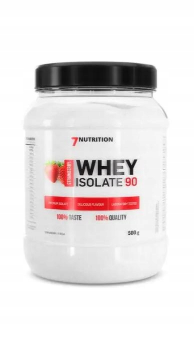 7NUTRITION Whey Isolate 90 500 G Bílkovina Obsahuje Izolát