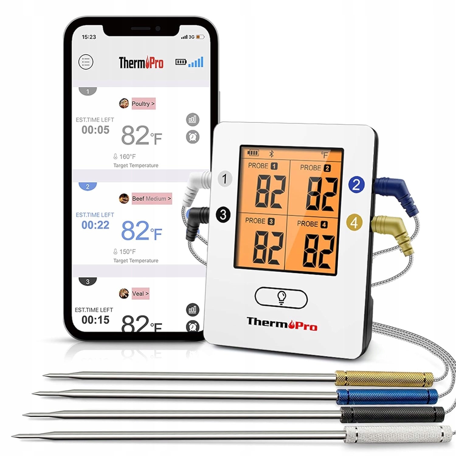 Elektronický teploměr se sondou ThermoPro – 10-300 °C