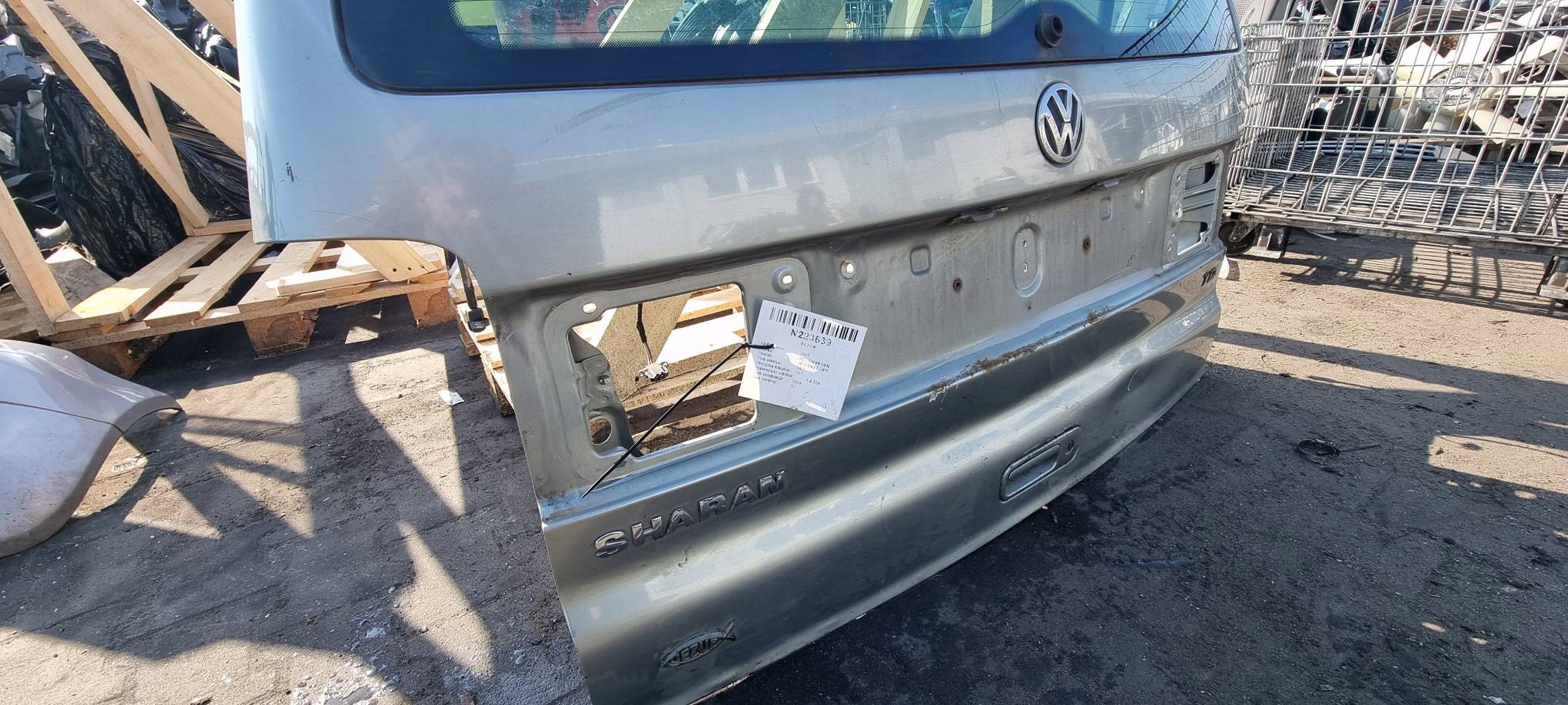 trunk door boot LA7S VOLKSWAGEN SHARAN and LIFT