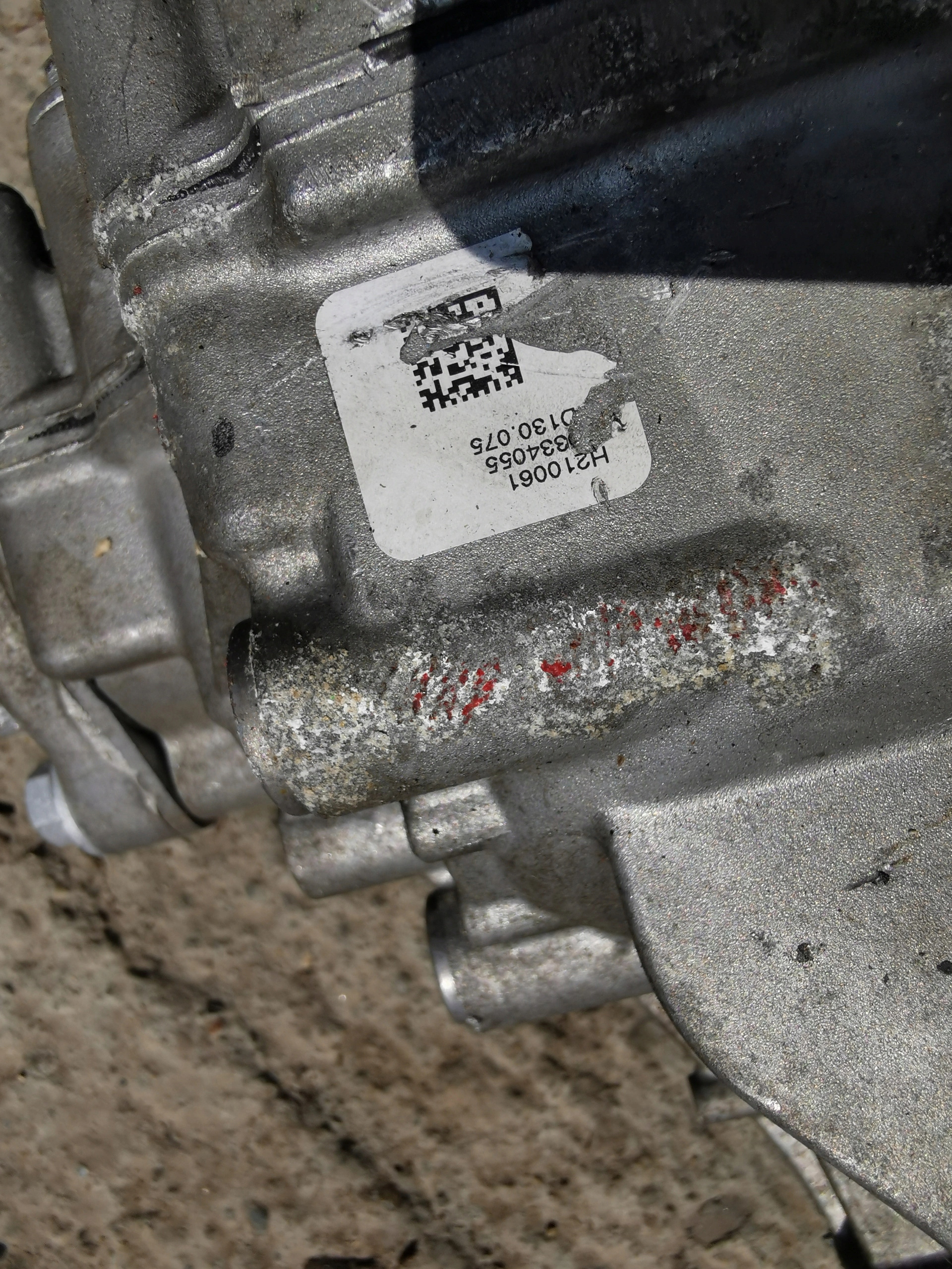 MERCEDES ML GL 4460-310-127 differential differential before