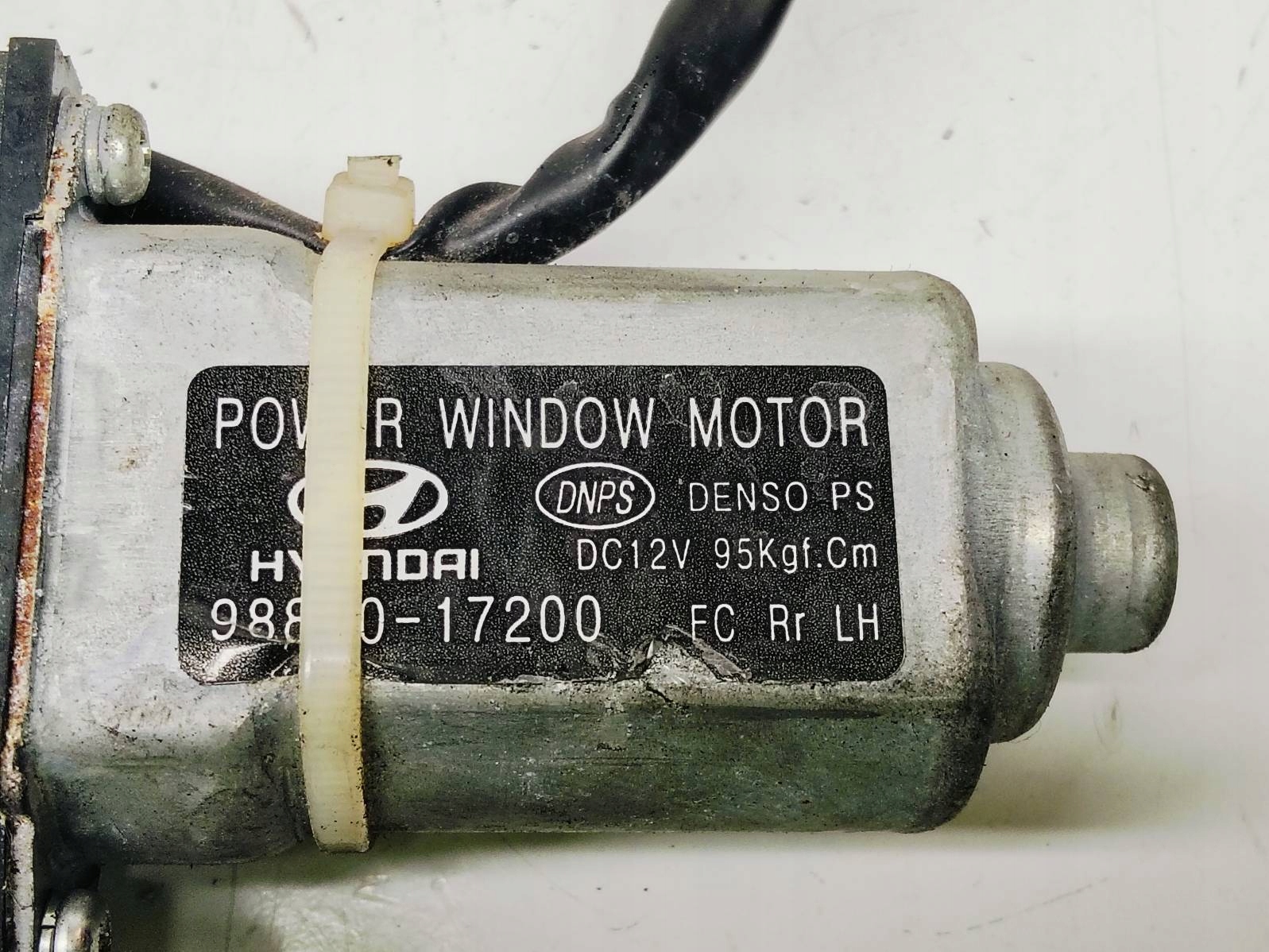 mechanism windows electrical left rear part HYUNDAI Matrix 1,6 benz 98810-17200
