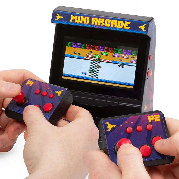 przenośna mini konsolaOrb Retro Mini Arcade Machine 300 gier (2 graczy)