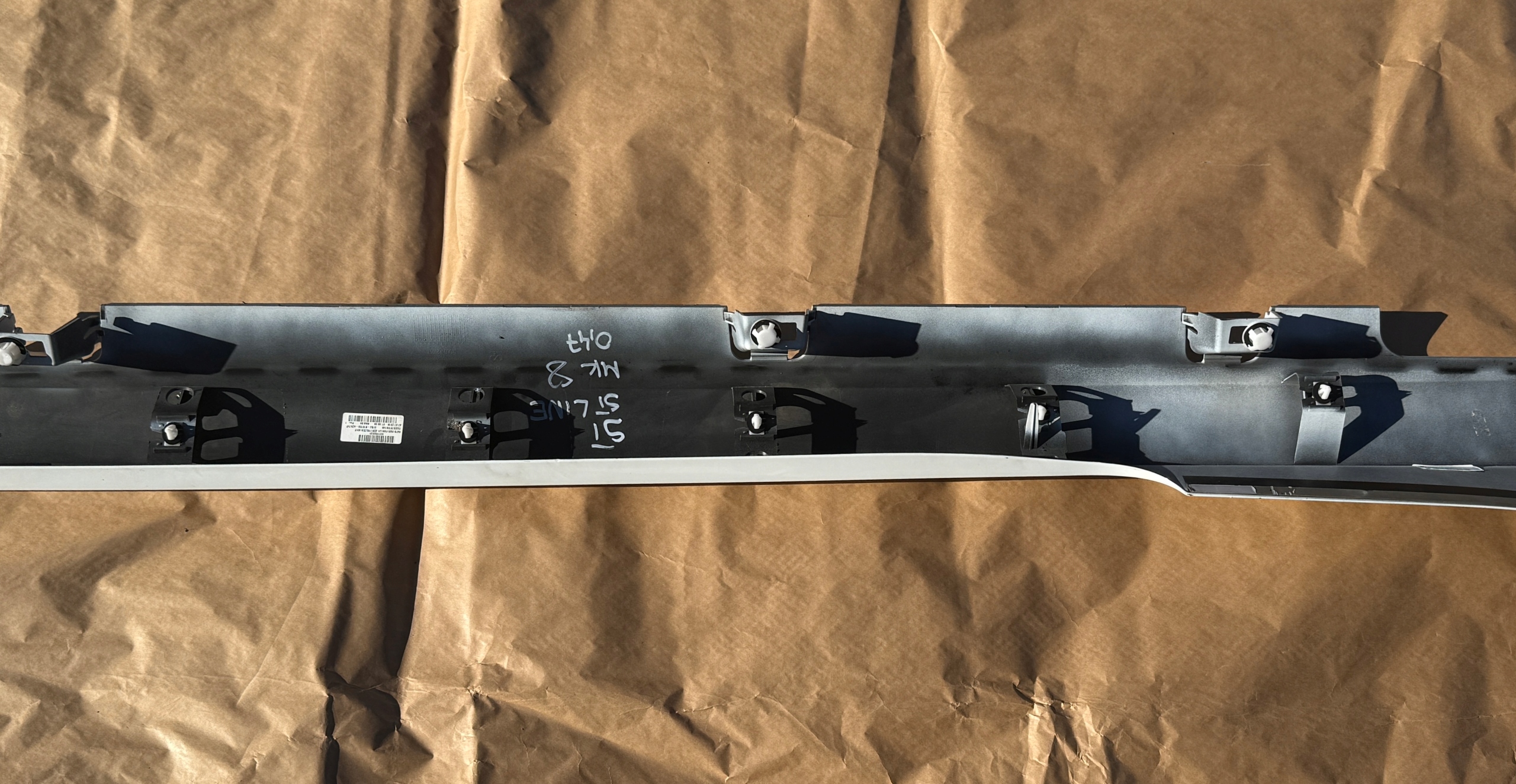 FORD FIESTA MK8 ST ST-LINE 2017-2021 moulding threshold left 3 door