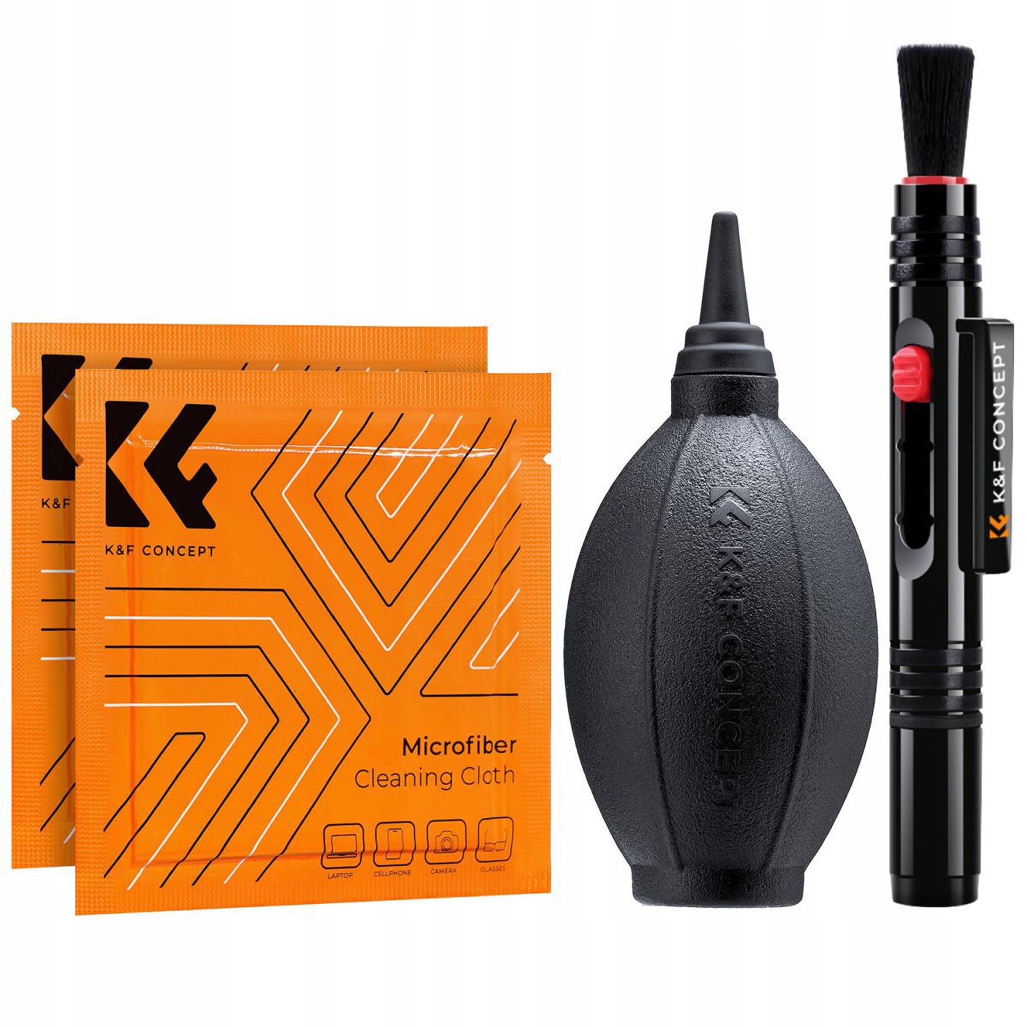 Zestaw czyszczący K&F Concept Cleanng Kit 3w1 Ochrona urządzeń