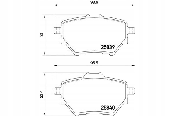 Brembo Brzdové Destičky Citroen C4 Picasso II 13-