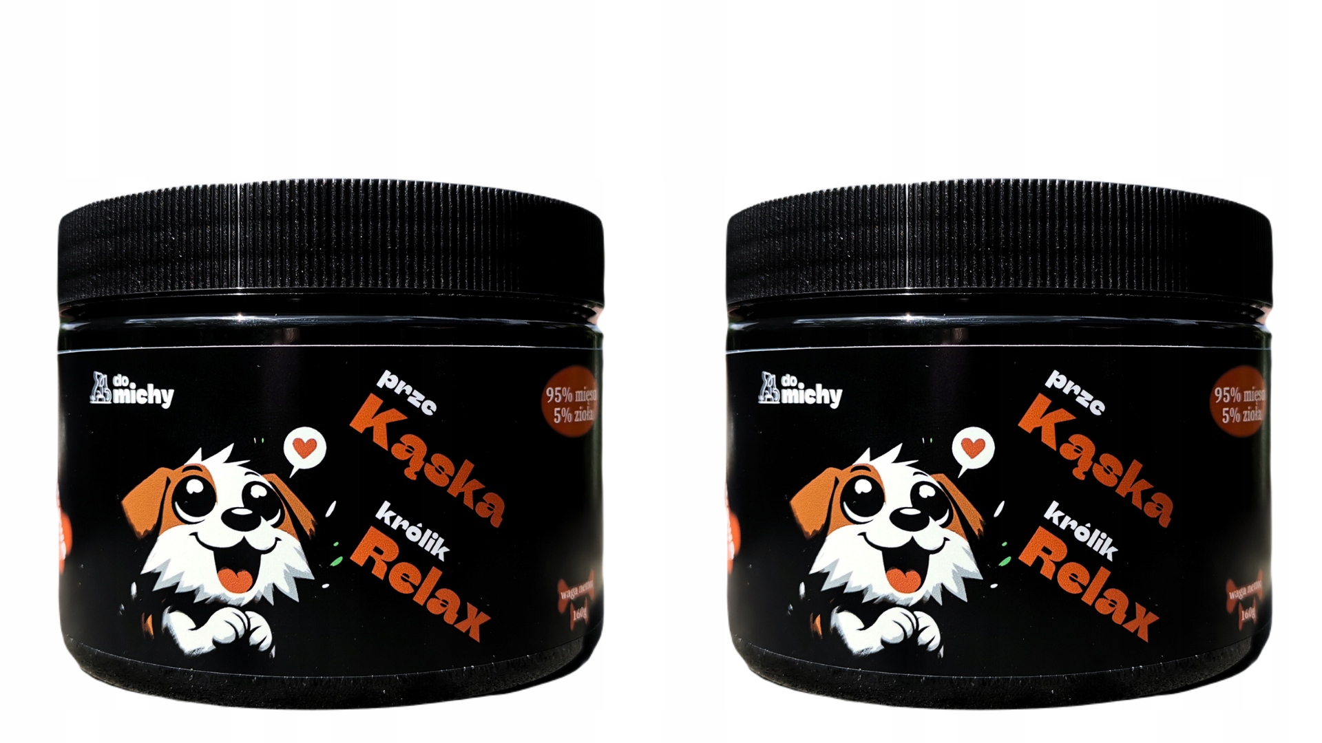 Levně Králík RelaX Do michy pro psa pamlsky krmivo uklidnění 2x160 g monobílkoviny