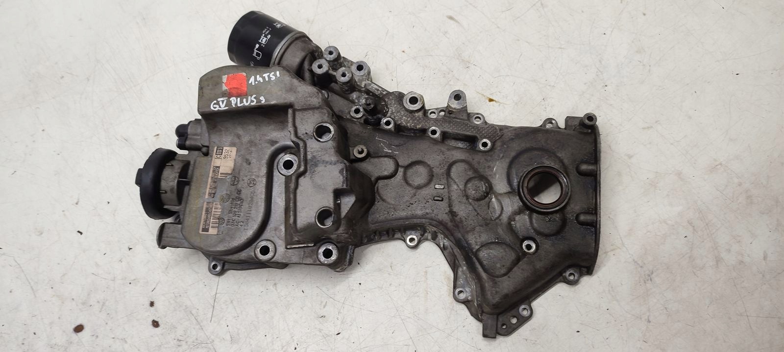 Gehäuse Blende Abdeckung paska des Zahnrads Abdeckung VW Golf VI Plus 1,4 TSI