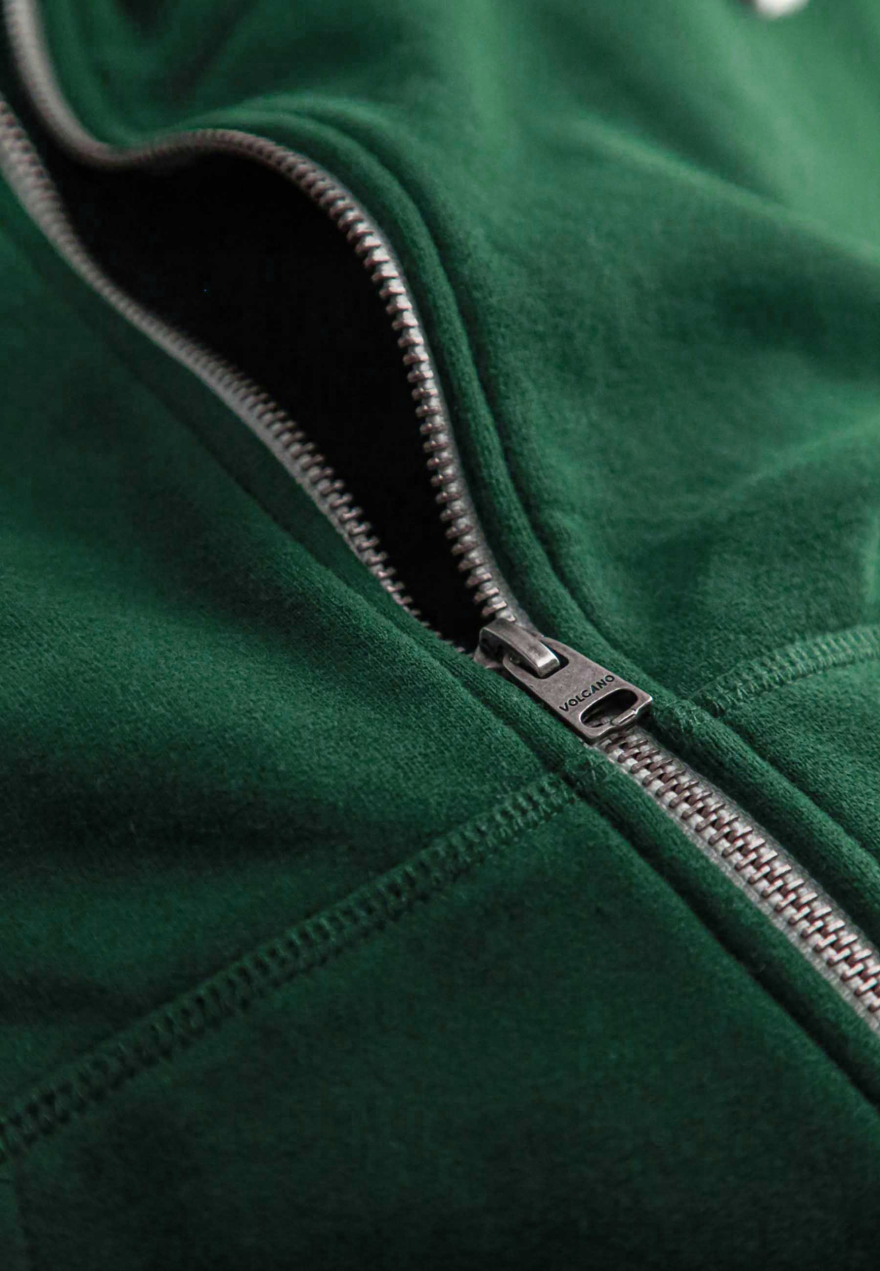 MĘSKA BLUZA Z KAPTUREM BAWEŁNIANA ZIELONA VOLCANO B-STAR S Marka Volcano